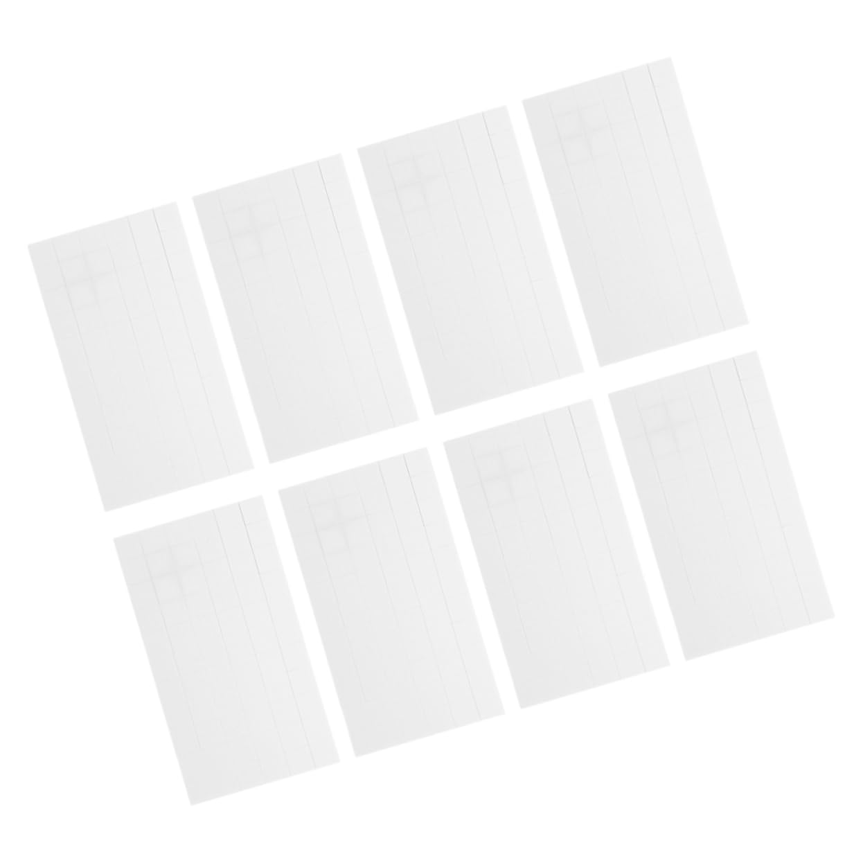 BELLIFFY 8sheets Versatile Foam Dots Mounts Adhesive Foam Squares for DIY and Model Making