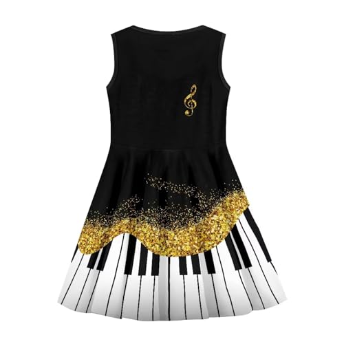 3-16 Toddlers and Girls' Sleeveless Tank Dress, Holiday Dressy Dress, Oversized Swing Dress for Girls Loose Fit4