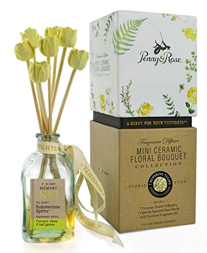 Ambientador Cerámico Tulipán Penny & Rose miniatura 1