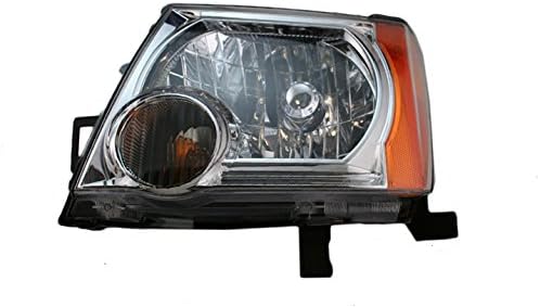 TRQ Left Headlight Assembly Compatible with 2005-2015 Nissan Xterra