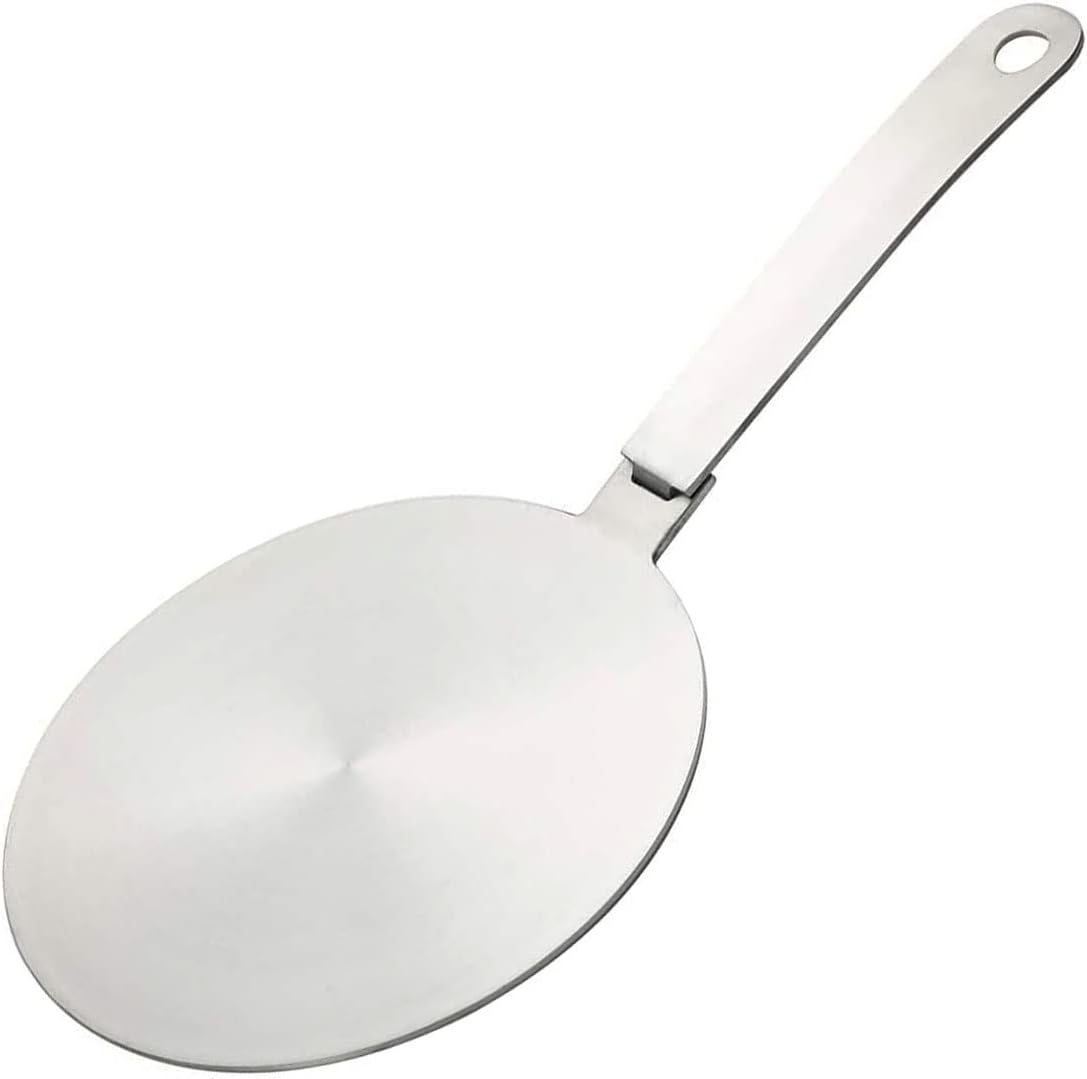 Induction Hob Heat Diffuser Ring Plate, Stainless Steel Adapter Plate with Detachable Handle for Pans, Ring Pan Mat Hob for Electric Gas Stove Electric Ceramic Stove Cooking Cooktop Converter