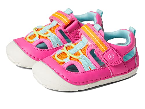 Stride Rite Baby Girl's SM Tobias (Infant/Toddler) Pink Multi 3.5 Toddler M