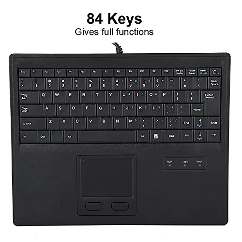 Clavier connecté par câble USB rétrocompatible Windows XP et pavé tactile - 3