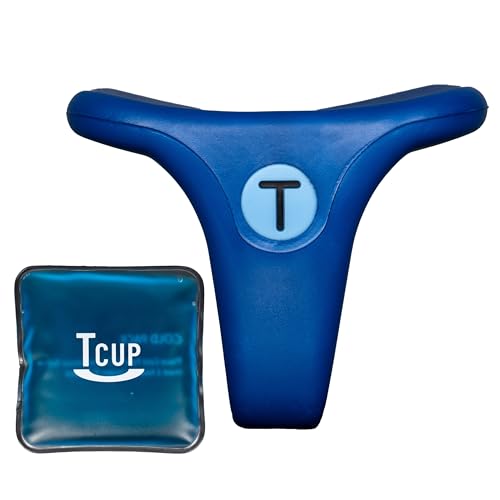 Tcup Vasectomy Recovery Kit with Ice Pack and Support Cushion for Post-Surgery Comfort and Elevation
