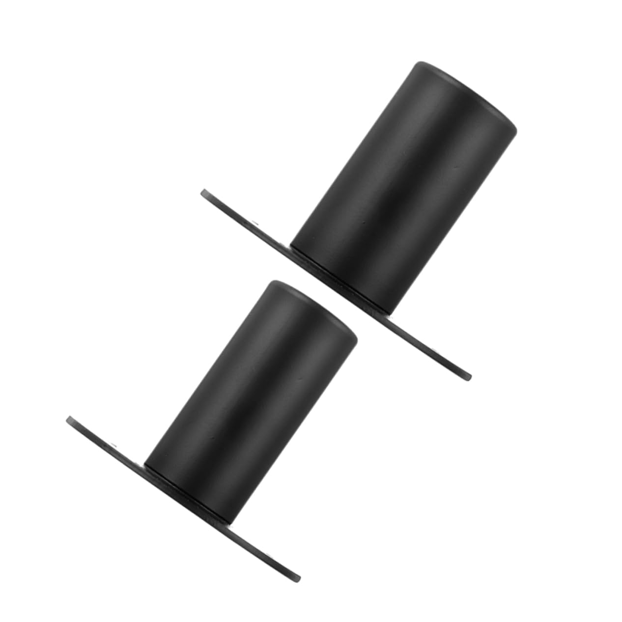 Socle pour haut-parleur en fer noir de haute précision à surface lisse