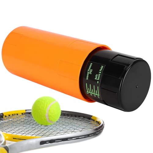 Luieonm Tennis Ball Can, Pa-del Ball Pressuriser, Pa-del Accessories, Tennis Ball Storage Can Pressure Maintaining Repair Tennis Ball Holder Tennis Accessories, Preserves And Restores New Ball Bounce