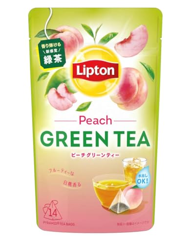 リプトン グリーンティー ピーチ ティーバッグ 14Pのサムネイル