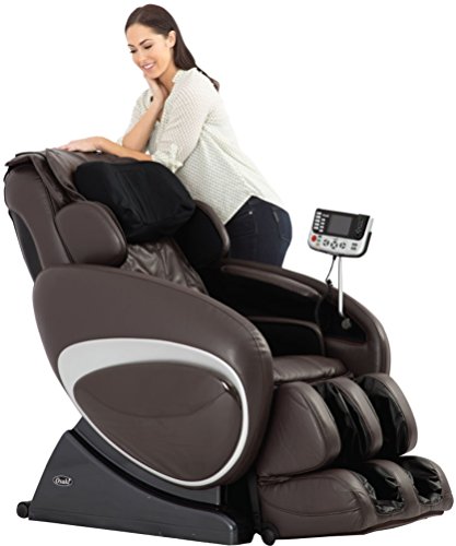 Osaki Os4000B Model Os-4000 Zero Gravity Executive Fully Body Massage Chair, Brown, Computer Body Scan System, True Ergonomic S-Track, Upgraded Pu Covering For Increase Durability And Comfort #TOP1