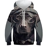 Occasion : le sweat à capuche décontracté pour enfants convient pour le quotidien, la rue, les fêtes, les clubs, l'école, le sport. Il peut être un cadeau fantastique pour un anniversaire, des vacances ou Noël.