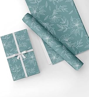Wrap It-Pack Of 12 Gift Wrapping Paper In Extra Large Size (20H X 30W Inches) Matte Finish Premium Grade Paper For Gift Packing,Green