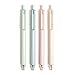 U Brands U-Eco Recycled Gel Click Pens, Set of 4, Pastel Speckle, Medium (0.7 mm) Point, Black Ink