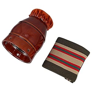 Keramische moxibustion kan Moxa branden kan warmte-isolatie acupunctuur producten (lichtbruin)