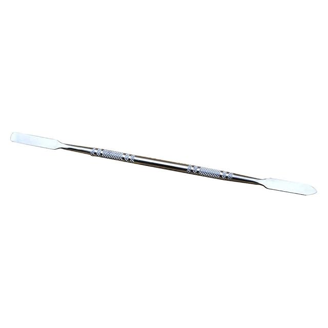 7 2 inches Pro Stainless Steel Make Up Spatula Double Sided Cosmetic Stirring Rod Nail Art Manicure Tools