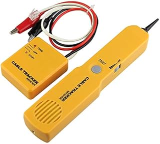 Electrical Wire Tracer Circuit Tester w/Tone Generator & Probe Kit, Cable Signal Locator Tester, Test Circuit Continuity, Network Telephone Line, Automotive Circuit Identify Tools w/Clips & RJ11 Plug