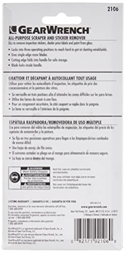 Grattoir multi-usages robuste KD Tools 2106 avec manche ergonomique antidérapant - 3