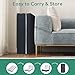 Airdown Tri-Fold Memory Foam Mattress, 4 inch Single Folding Mattress with Washable Cover, Foldable Mattress Portable for RV Camping, Guest Mat, Easy Storage, 75