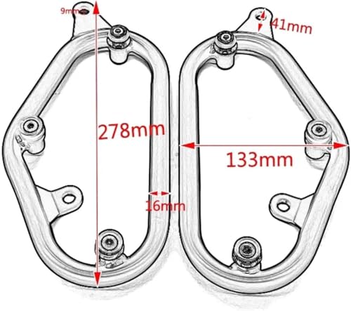 Protection cadre moto Rebel 300 500 pour éviter rayures et chocs - 2