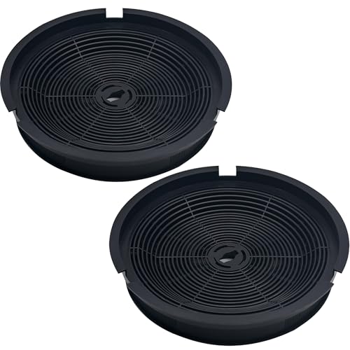 2 Stück Kohlefilter für Dunstabzugshauben Aktivkohlefilter für Dunstabzugshauben kompatibel mit Umluft-Kohlefiltern Ersatz-Dunstabzugsventilator (2 Stück)