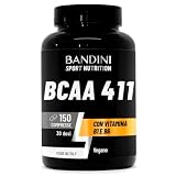 Bandini® AMINOACIDI RAMIFICATI BCAA 4 1 1 | 150 Compresse + Vitamina B1 B6