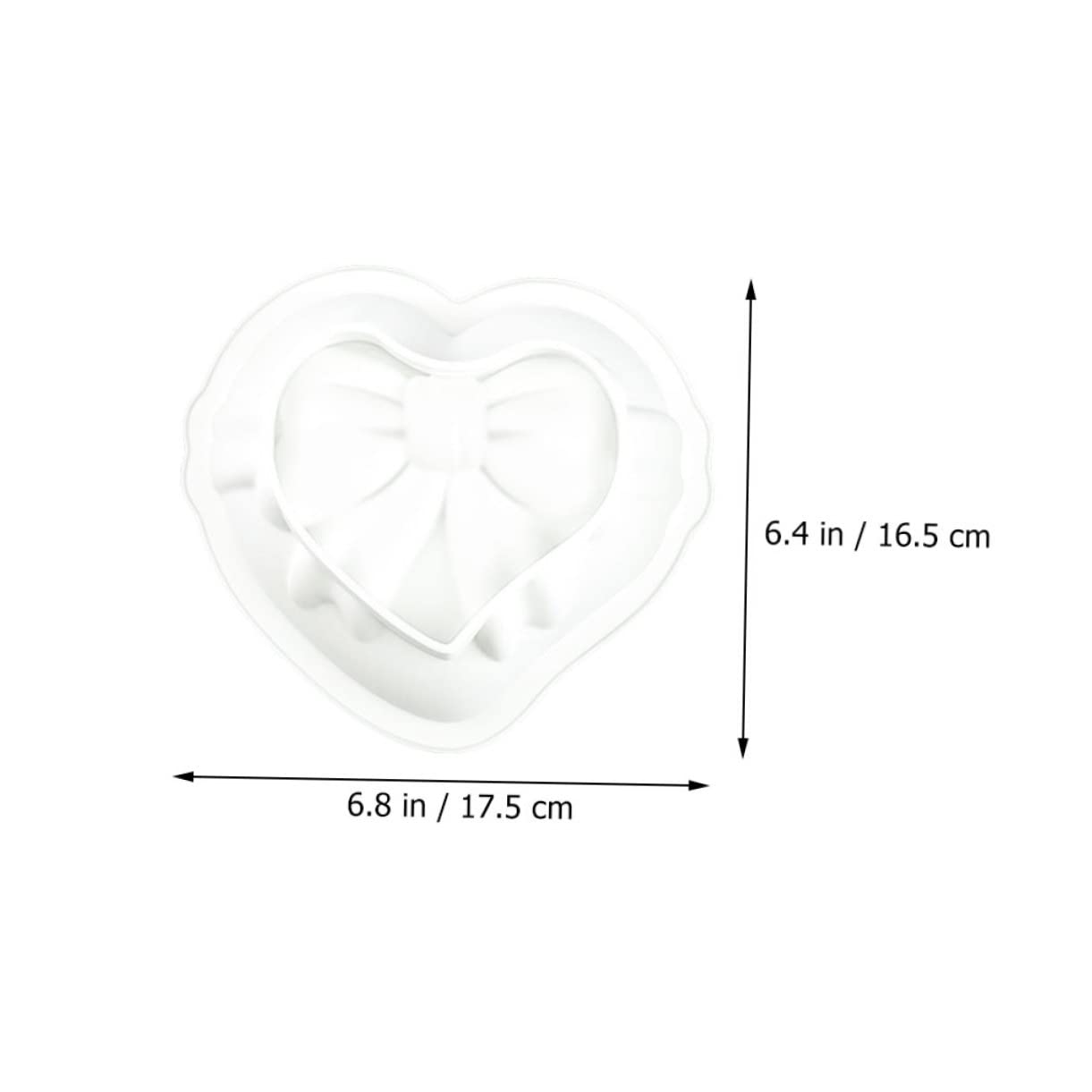 Cabilock 5 Moldes De Amor Para Asar Moldes De Silicona Para Hornear Pasteles Moldes De Chocolate Con Forma De Corazón Moldes De Silicona Para Dulces Moldes De Chocolate Bandeja De