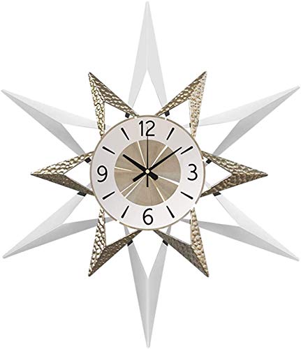Gaojian 60cm Grande Relojes de Pared, Creativo Reloj de Pared silencioso del Reloj Decorativo para el hogar de la Sala Cover