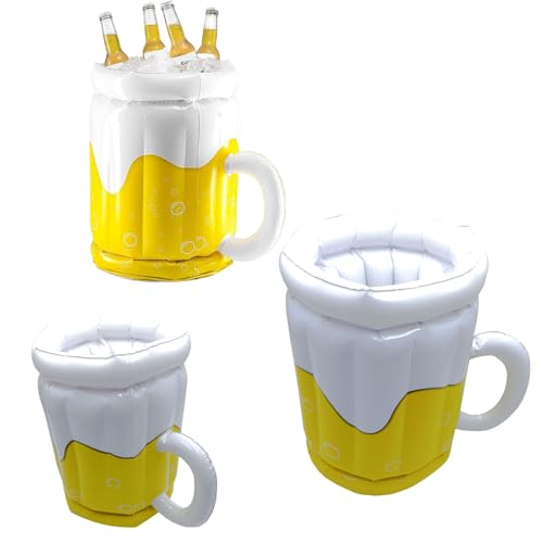 Chope à bière gonflable géante Mad Monkey comme bac à glaçons étanche et réutilisable - 2