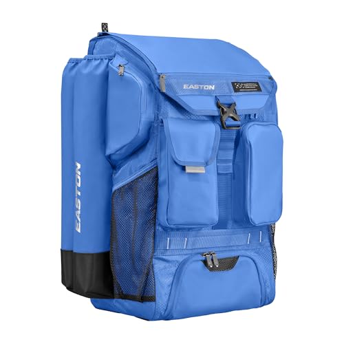 Easton | Five Tool Phenom Backpack Equipment Bag | Baseball & Softball | Columbia Blue