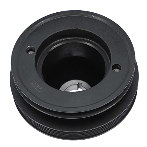A-Premium Engine Harmonic Balancer Crankshaft Pulley Compatible with Dodge Ram 50 1990-1991, Raider 1989 & Mitsubishi Mighty Max 1990-1994, Montero 1989-1994, SOHC V6 3.0L, Replace# MD141468 by A-Premium - Used condition - Image 7