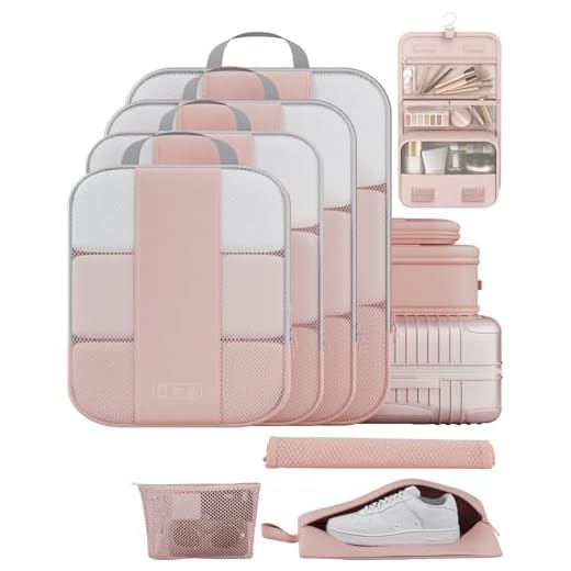 10-Piece Compression Packing Cubes Set