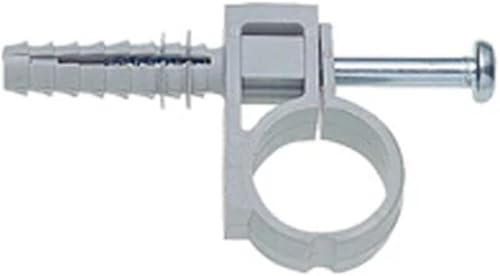 Abrazadera para tubos de nailon de 25 mm