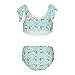YYZZH Fox Snow Tree Snowflake Girls Bikini Sets 2 Piece Swimsuits Bathing Suit Swimwear