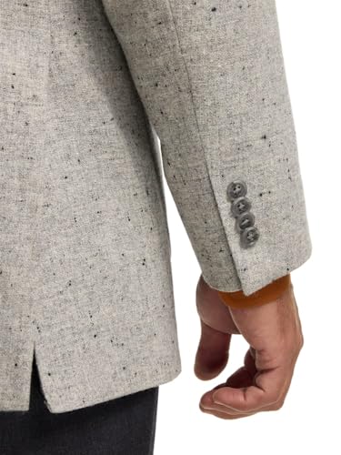 Paul Fredrick Men's Wool Donegal Single Breasted Notch Lapel Sport Coat3