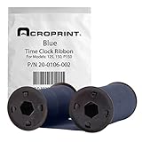 Acroprint 20-0106-002 Standard 125/150 Blue Ribbon, Blue Time Clock Ribbon For Use With Model 125 and Model 150 Acroprint Time Clocks