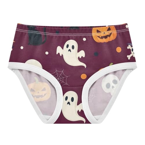 Cute Halloween Black Cats Underwear Toddler Girl, Underwear for Girls, 2T–8 Years