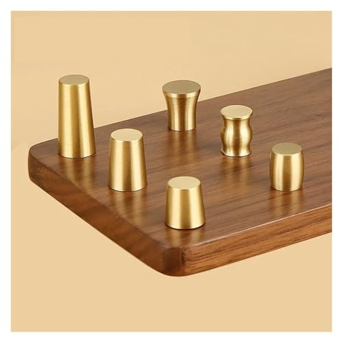 Base de cobre para manualidades con conos de nogal negro macizo 4