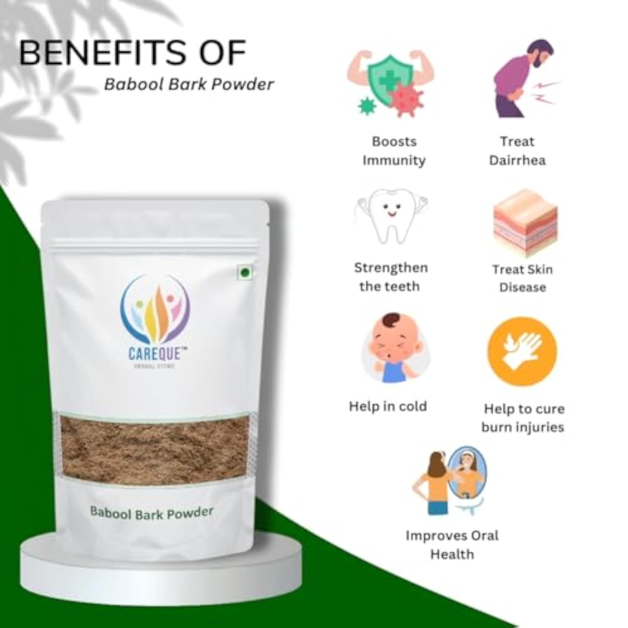 Babool Bark Powder, Acacia Tree Bark