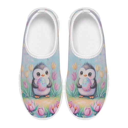 Easter Shoes for Girls Slip On Sneakers Cute Kids Tennis Gym Shoes