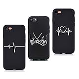 Funda Silicona Negra para iPhone 7 / iPhone 8