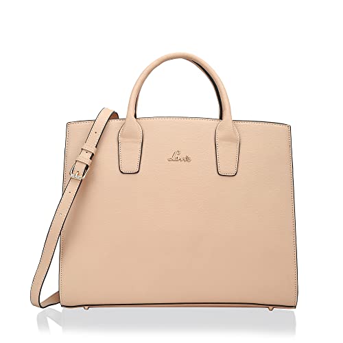 Lavie Ellon Women's Satchel Laptop Bag for Women | Fits Upto 15 inch Laptop | Satchel Handbag for Work | Ladies purse | Stylish Shoulder Bag | Gift for Women