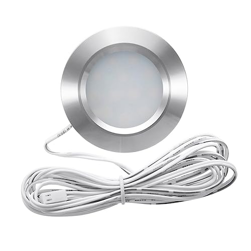 HOMSFOU Lámpara De Techo Empotrada LED Para Dormitorio Pasillo Armario Estantería Impermeable Para Autocaravana Armario Dormitorio Aleación De Aluminio