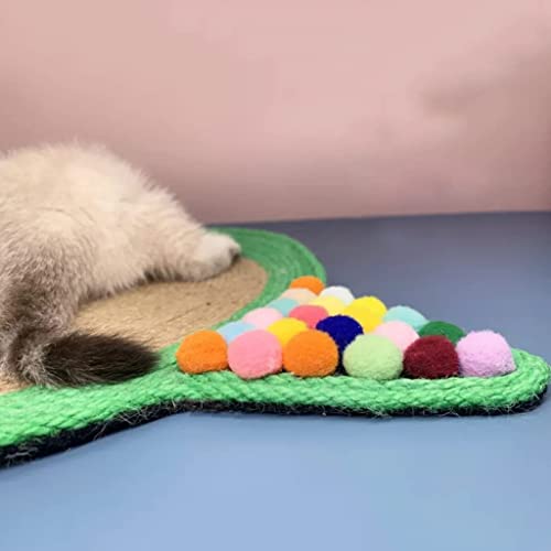 Planche à gratter pour chat d'intérieur : tapis de jeu en sisal durable