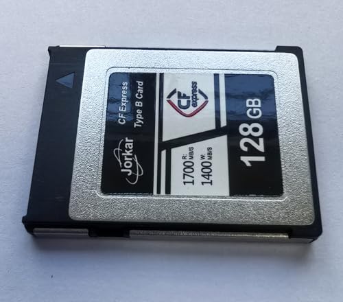 Image of 128GB CFexpress Type B Memory Card, High-Speed Up to 1700MB /s, RAW 8K 4K Photo & Video, for Cameras Camcorders Nikon Z6 /Z7 /Z8 /D6, for Canon EOS-1DXMark III /EOS-R5, for Panaso S1 /S1R, DJI Ronin