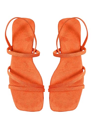 Image of GORGLITTER Women's Rhinestone Wedding Flat Sandals Sparkly Strappy Glitter Dressy Slip on Bling Bridal Prom Cute Slide Shoes