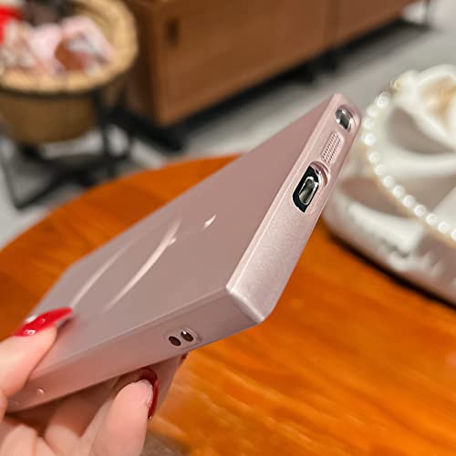 FLURIKA Capa magnética para Samsung Galaxy S23 Ultra compatível com carregador MagSafe, capa de prot