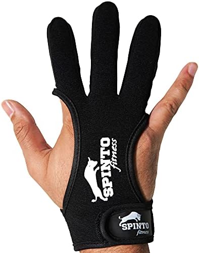 SPINTO Fitness Archery Glove Genuine Leather Quiver – 3 Finger Glove for Experienced Archer – Protective Adult Learner Archery Glove for Men/Women/Kids – Recurve Bow Archery Arrow Holder SPINTO Fitness Archery Glove Genuine Leather Quiver – 3 Finger Glove for Experienced Archer – Protective Adult Learner Archery Glove for Men/Women/Kids – Recurve Bow Archery Arrow Holder