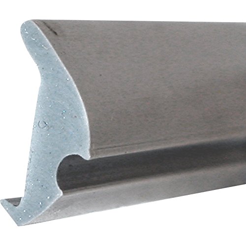 Cannelure de vitrage en verre Prime-Line P 7771 contre les fuites d'air vinyle gris 60 m