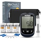 Blood Glucose Monitor Meter Diabetes Test Kit [2023 Upgrade] with Hypo and Ketone Warning, Meal Marker, 500 Memories, Blood Sugar Tester with 60 Test Strips and 60 Lancets - in mmol/L