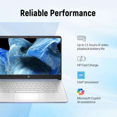 Image of HP 14 inch Student Laptop, Intel N150 (Quad Core), Intel Graphics, 4GB RAM