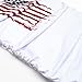 Bhome Maternity Tank Top Sleeveless Tshirts Pregnancy Tee 4th of July America Flag White M