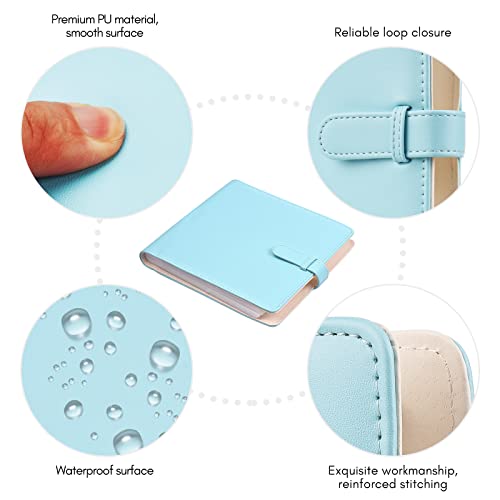 mingzhe Substituição De Álbum De Fotos De 256 Bolsos Para Instax Mini 11 90 70 9 8+ 8 Liplay Azul